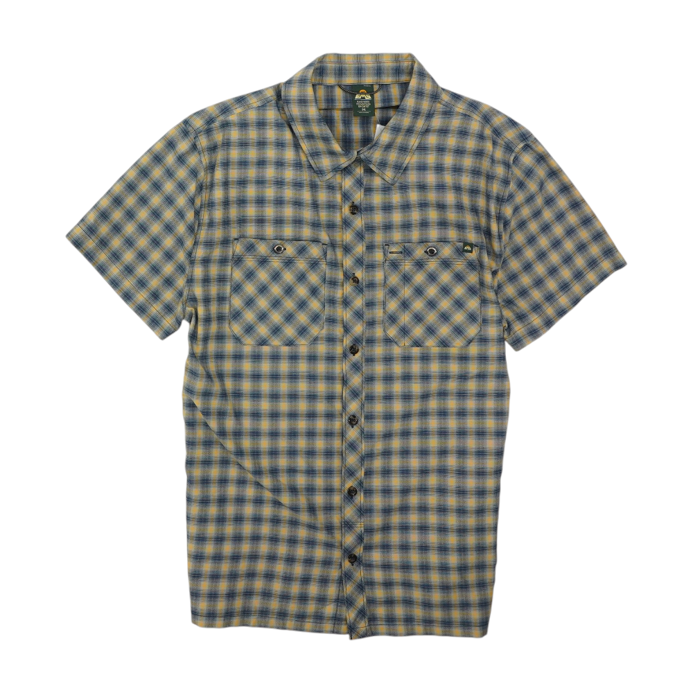 Multi Plaid Outdoor Button Down