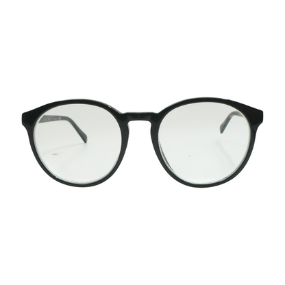 Black Round Prescription Eyewear
