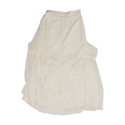 Ivory Midi Skirt