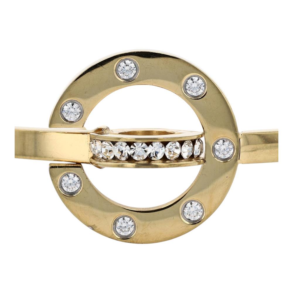 Costume Cubic Zirconia Bangle Bracelet