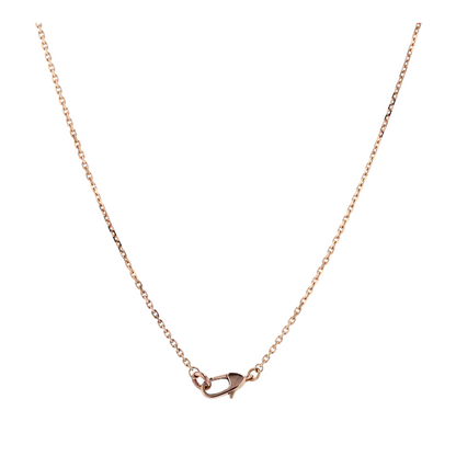 1/2 ctw 18K Rose Gold Diamond Pendant Necklace