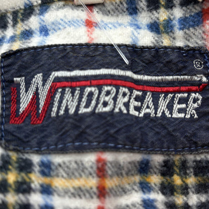 Vintage Red Plaid Flannel Button Down