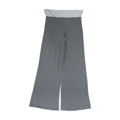 Gray Striped Pants