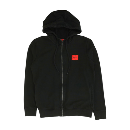 Black Solid Active Jacket