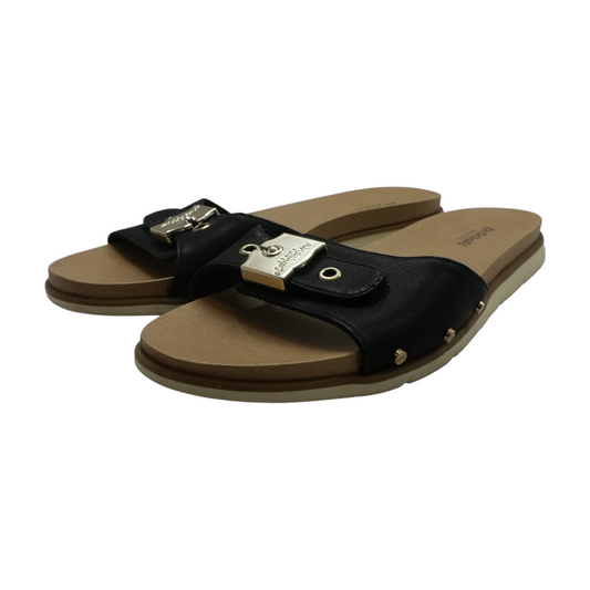 Black Flat Sandals