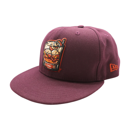 Burgundy Ballcap Hat
