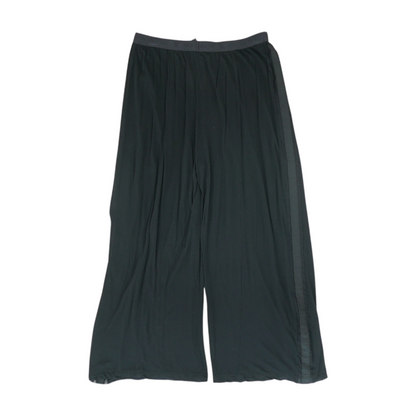 Black Solid Pajama Bottom