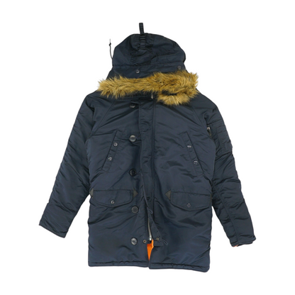 Navy Solid Jacket