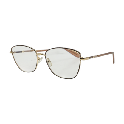 Gold Cat Eye Prescription Eyewear