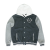 Black Color Block Jacket