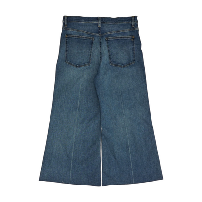 Blue Wide Leg Jeans