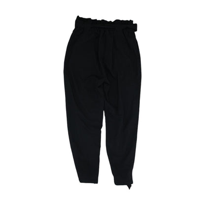 Black Solid Pants