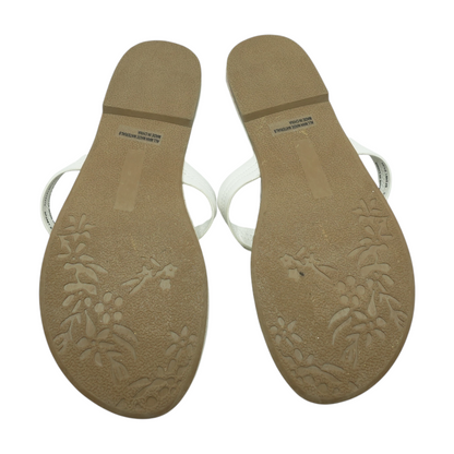 White Flip-Flops Shoes