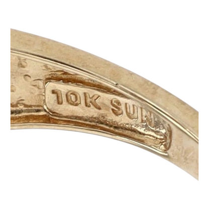 1/3 ctw 10K Yellow Gold Lab Grown Diamond Band