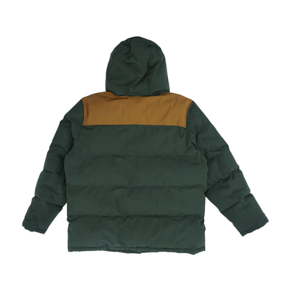 Green Color Block Jacket