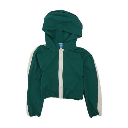 Green Solid Active Jacket