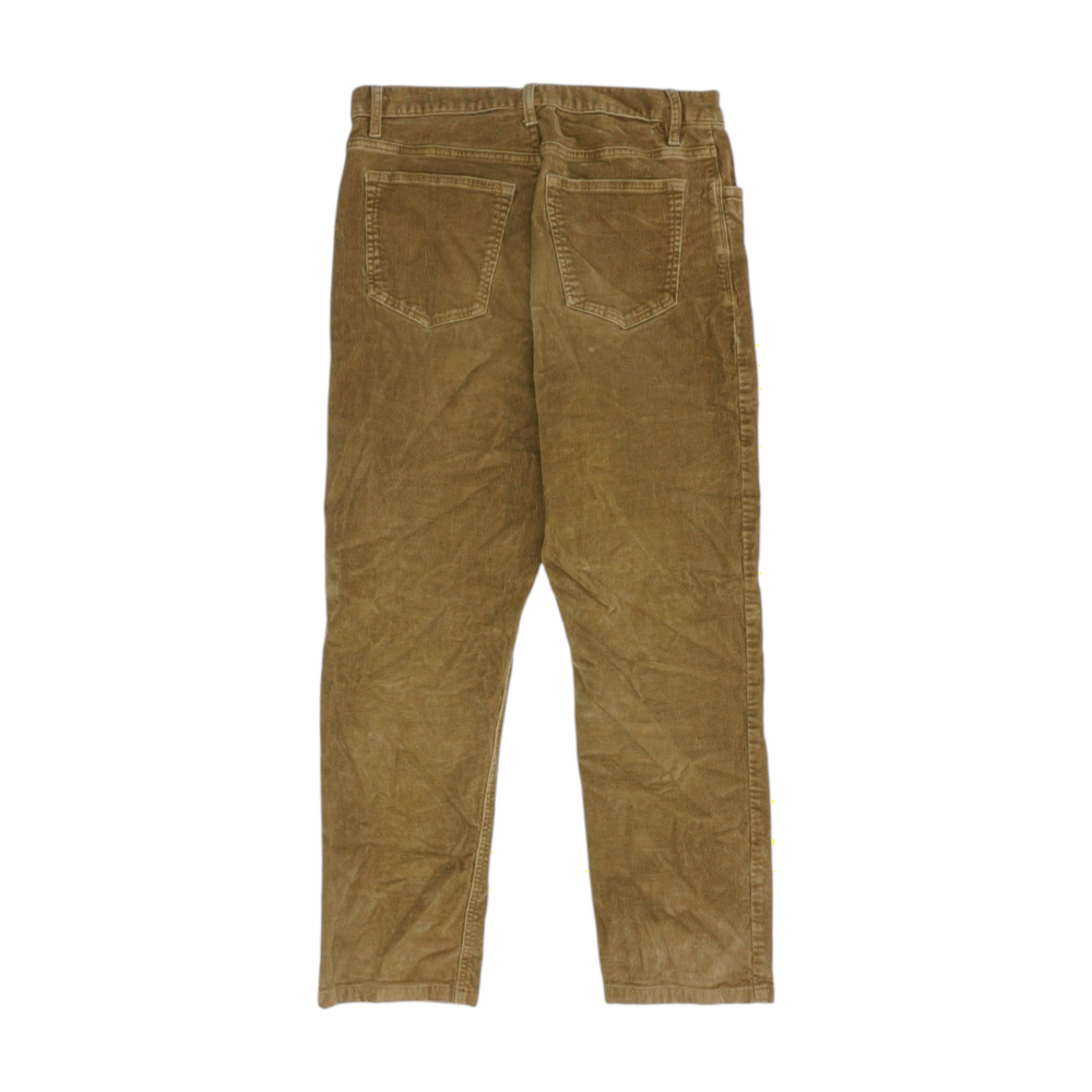 Brown Straight Pants