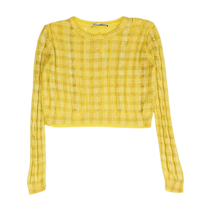 Yellow Pullover Sweater