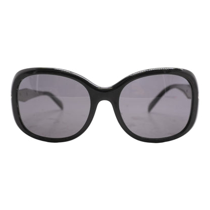 Black SPR 04Z Round Sunglasses