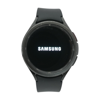 47mm Galaxy Watch6 Classic Black Smartwatch Black Band M/L