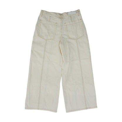 Beige High Rise Jeans