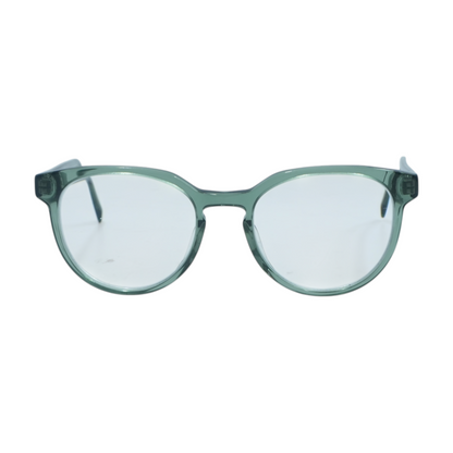 Green Wright M Round Prescription Eyewear