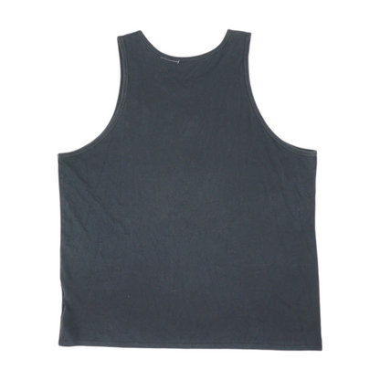 Black Solid Active Tank