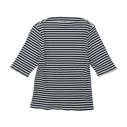 Black Striped Blouse