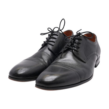 Black Lace-Up Dress Shoes