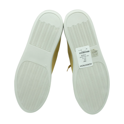 Tan Retro Suede Low-Top Athletic Shoes