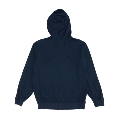 Navy Solid Rain Jacket