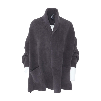 Gray Cardigan Sweater