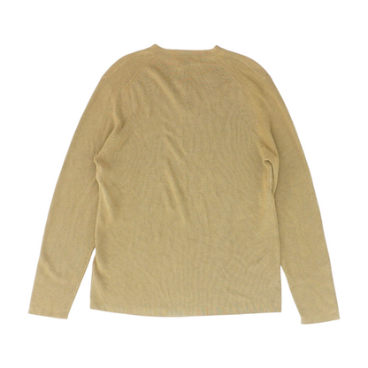 Brown Solid Pullover Sweater