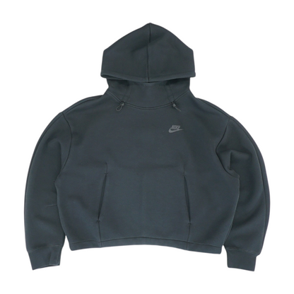 Black Solid Hoodie Pullover
