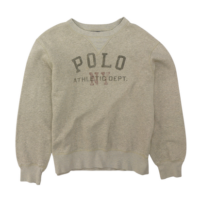 Gray Solid Sweatshirt Pullover