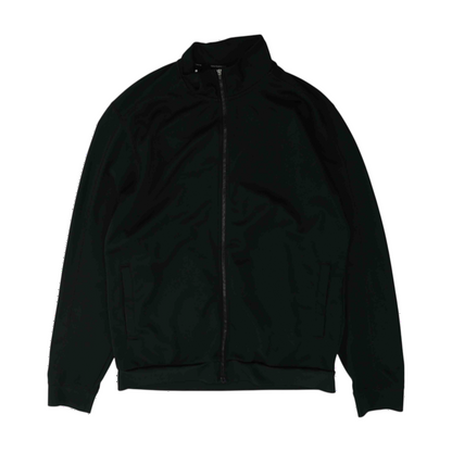 Black Solid Active Jacket