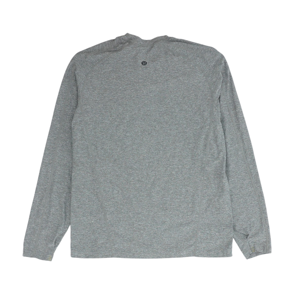 Gray Solid Active T-Shirt