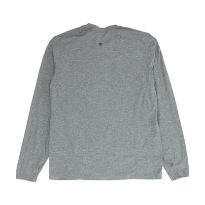 Gray Solid Active T-Shirt