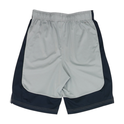Gray Color Block Active Shorts
