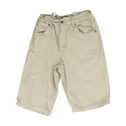 Beige 5-Pocket Shorts