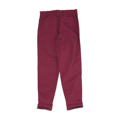 Red Chino Tapered Pants