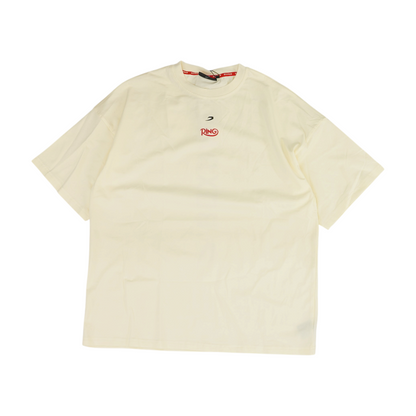 Beige Solid T-Shirt