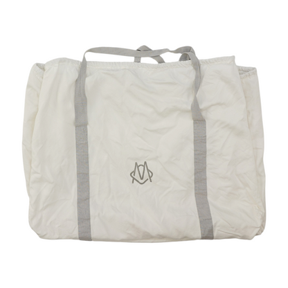 White Suitcase Cover