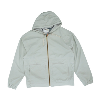 Gray Solid Rain Jacket