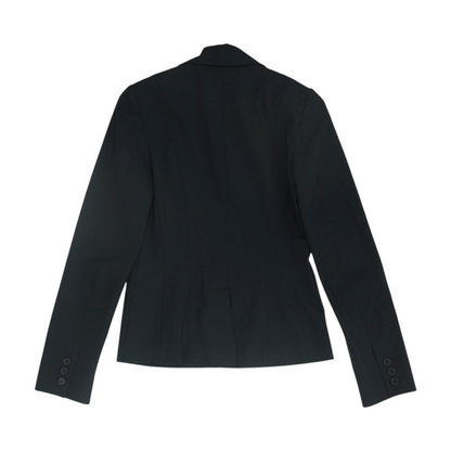 Black Solid Blazer