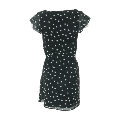 Black Polka Dot Mini Dress