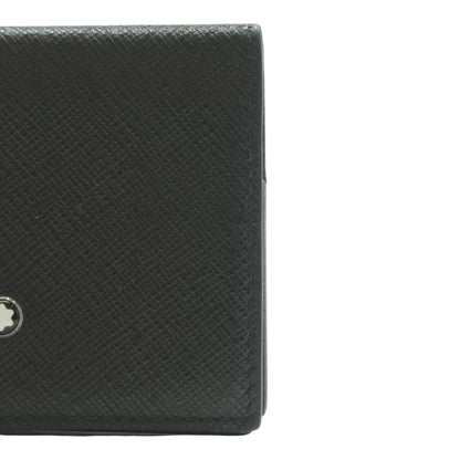 Black Sartorial Trio 4CC Leather Card Holder