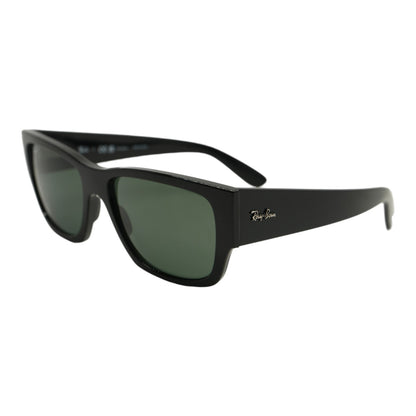Black Carlos Square Sunglasses