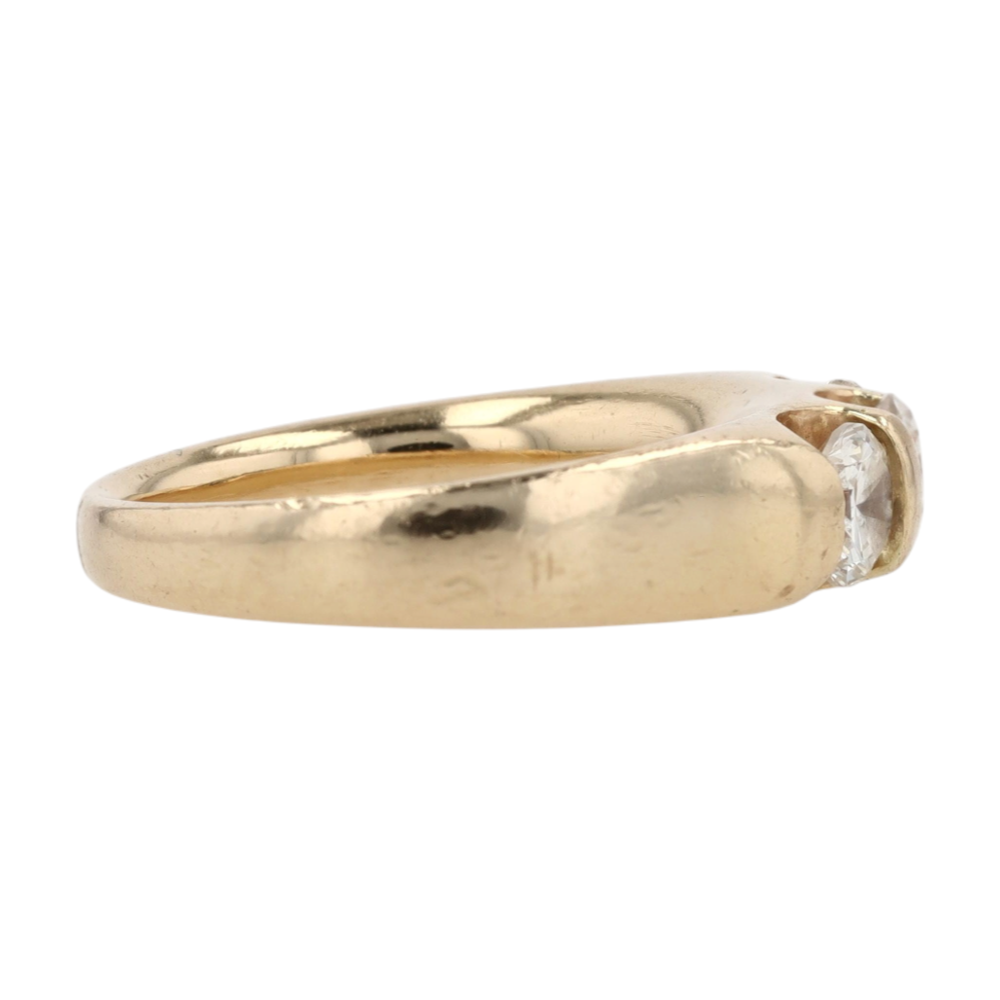 1 ctw 14K Yellow Gold Diamond Band Ring