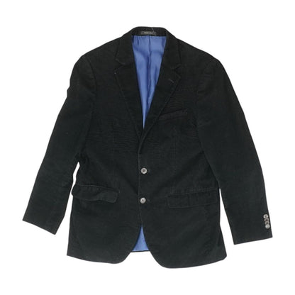 Black Solid Sport Coat